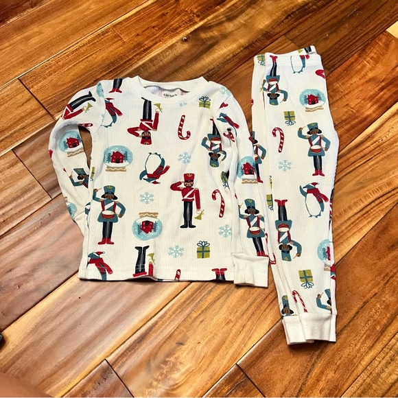Toddler boy carter’s Christmas soldier pajamas. Size 3t - Picture 1 of 1